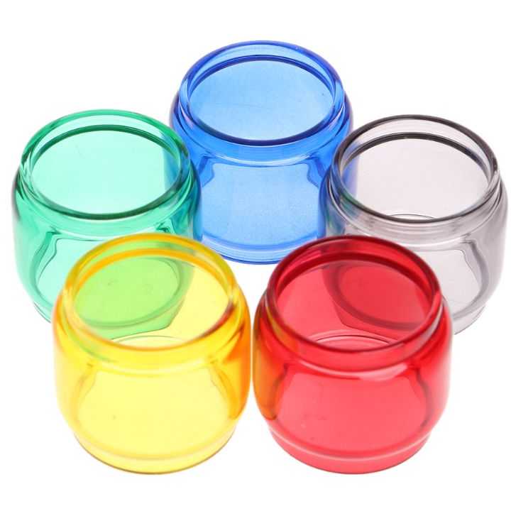 Opinie Przezroczyste kolorowe szklane rurki Vape szklany zbiornik e… sklep online