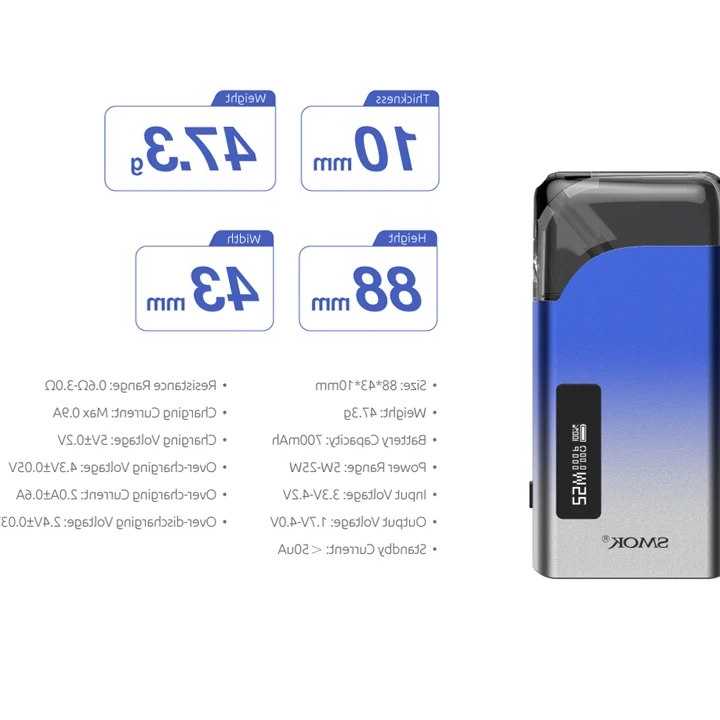 Tanie Vape SMOK THINER Kit Box MOD 700mah bateria do elektroniczne… sklep internetowy