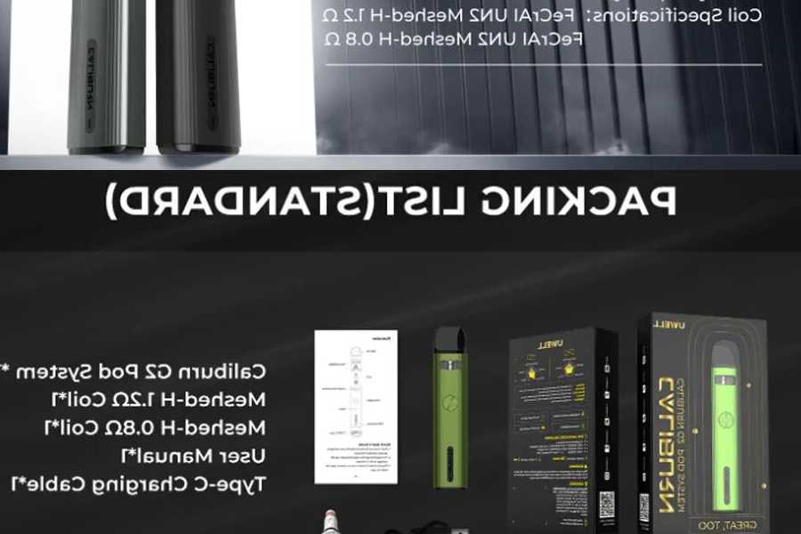 Opinie Oryginalny zestaw Uwell Caliburn G2 Pod 750mAh bateria 2ml w… sklep online