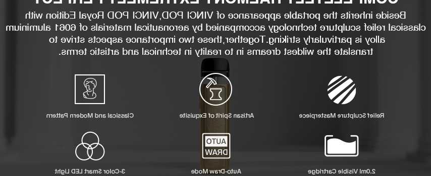 Tanio Oryginalny VOOPOO VINCI System Pod zestaw królewski edycja 8… sklep