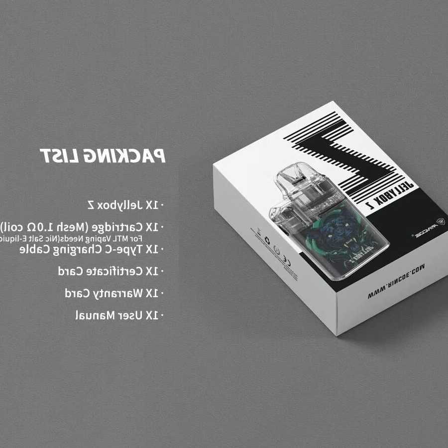 Tanie Oryginalny RINCOE Jellybox Z Pod zestaw do e-papierosa 850mA… sklep internetowy