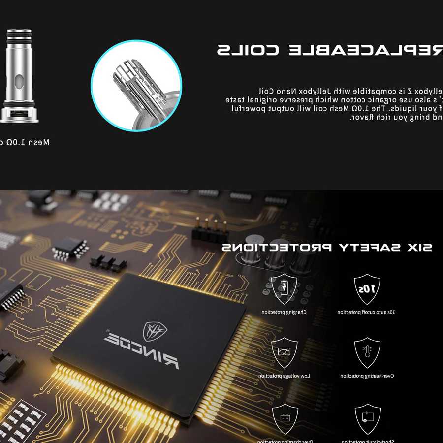 Tanie Oryginalny RINCOE Jellybox Z Pod zestaw do e-papierosa 850mA… sklep internetowy