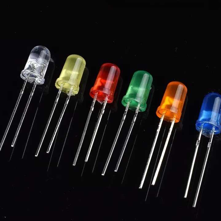 Opinie 3mm 5mm diody LED wybrane elementy, biały zielony czerwony n… sklep online