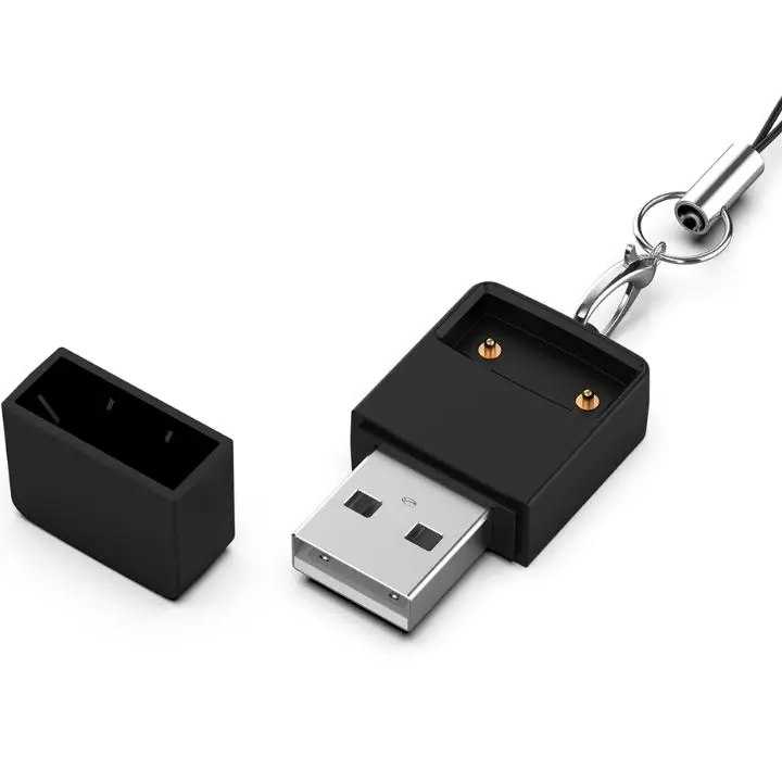 Tanio Uniwersalna czarna Mini przenośna ładowarka USB połączenie P…