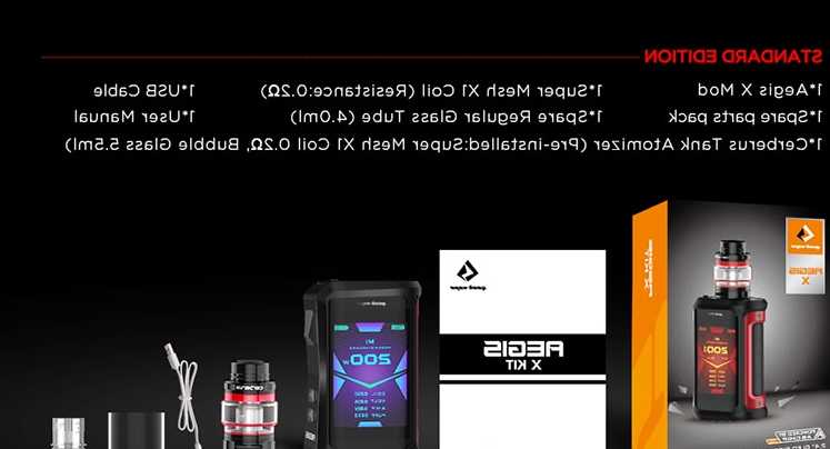 Opinie Oryginalny GeekVape Aegis X Zeus Kit 200W z 5ml Zeus fit Mes… sklep online