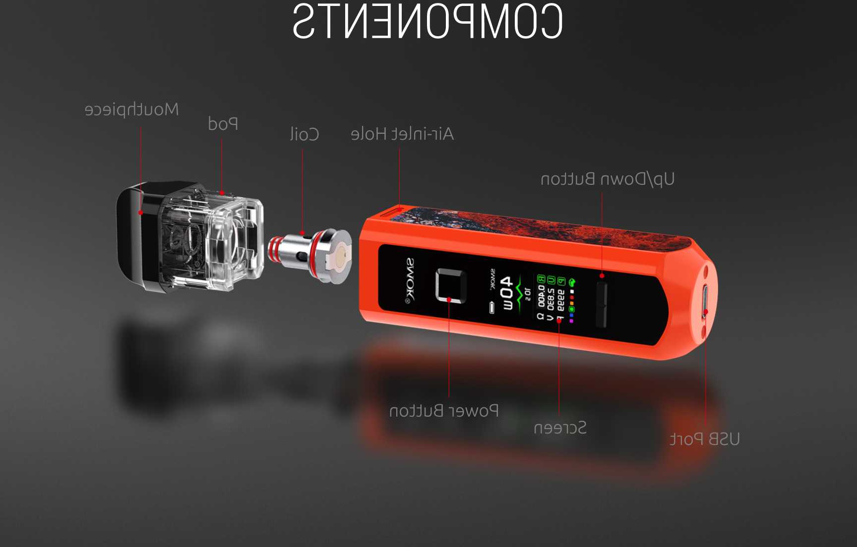 Opinie Oryginalny zestaw SMOK RPM40 40W Vape 1500mAh bateria 4.3ml … sklep online