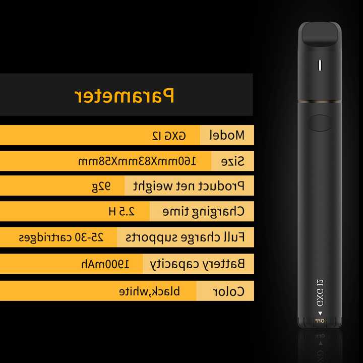 Tanio Kamry GXG i2 kit heating stick zestaw do e-papierosa 1900mAh… sklep