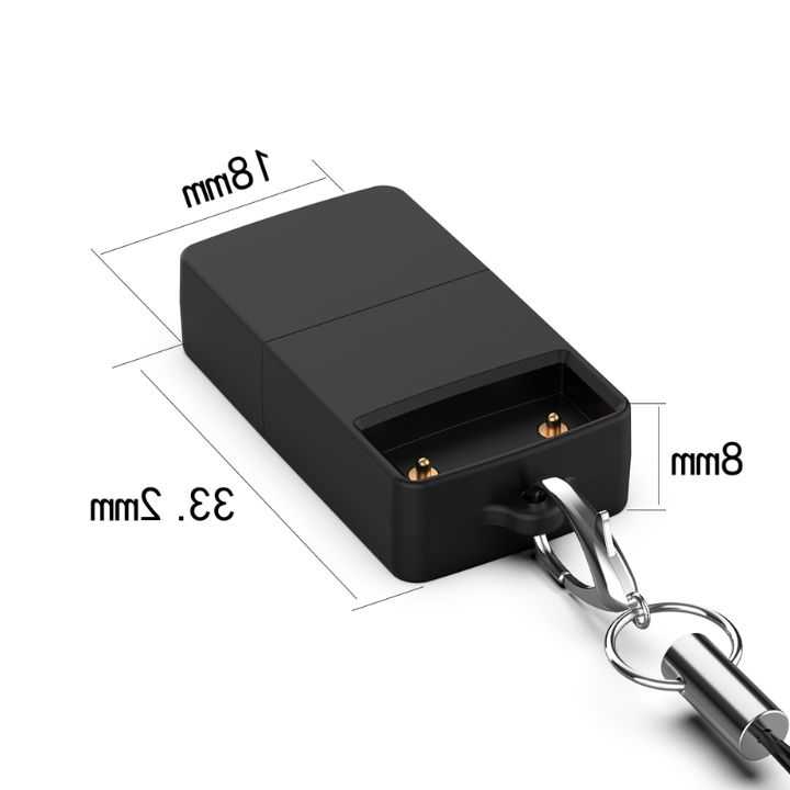 Uniwersalna czarna Mini przenośna ładowarka USB Port ładowan…
