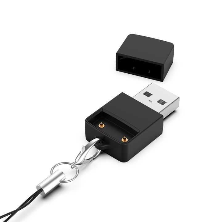 Tanio Uniwersalna czarna Mini przenośna ładowarka USB Port ładowan…