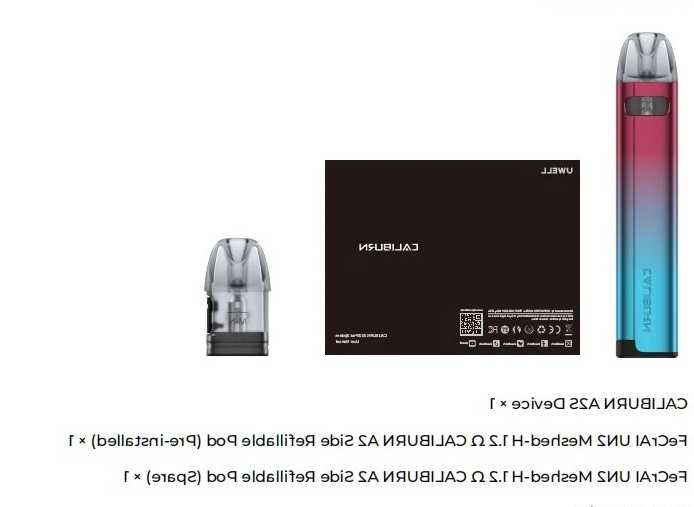 Tanio Oryginalny zestaw Uwell Caliburn A2S 15W Vape 520mAh 2ML MTL… sklep