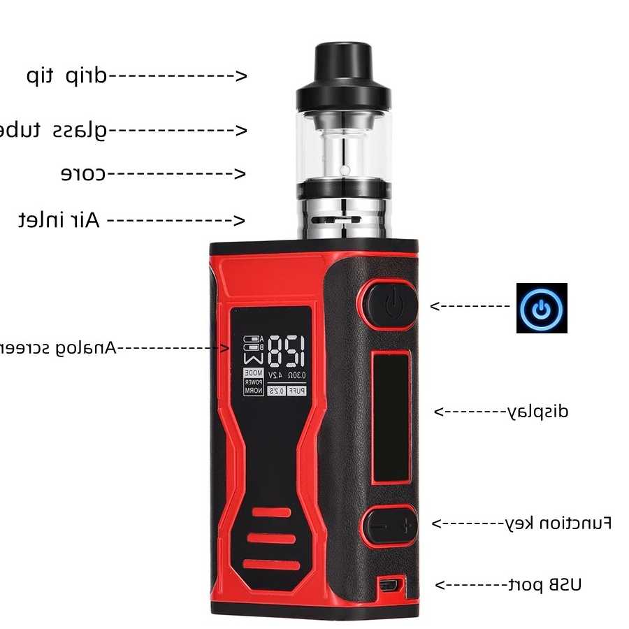 Opinie Elektroniczny vaiper M3 128w box mod zestaw do e-papierosa e… sklep online