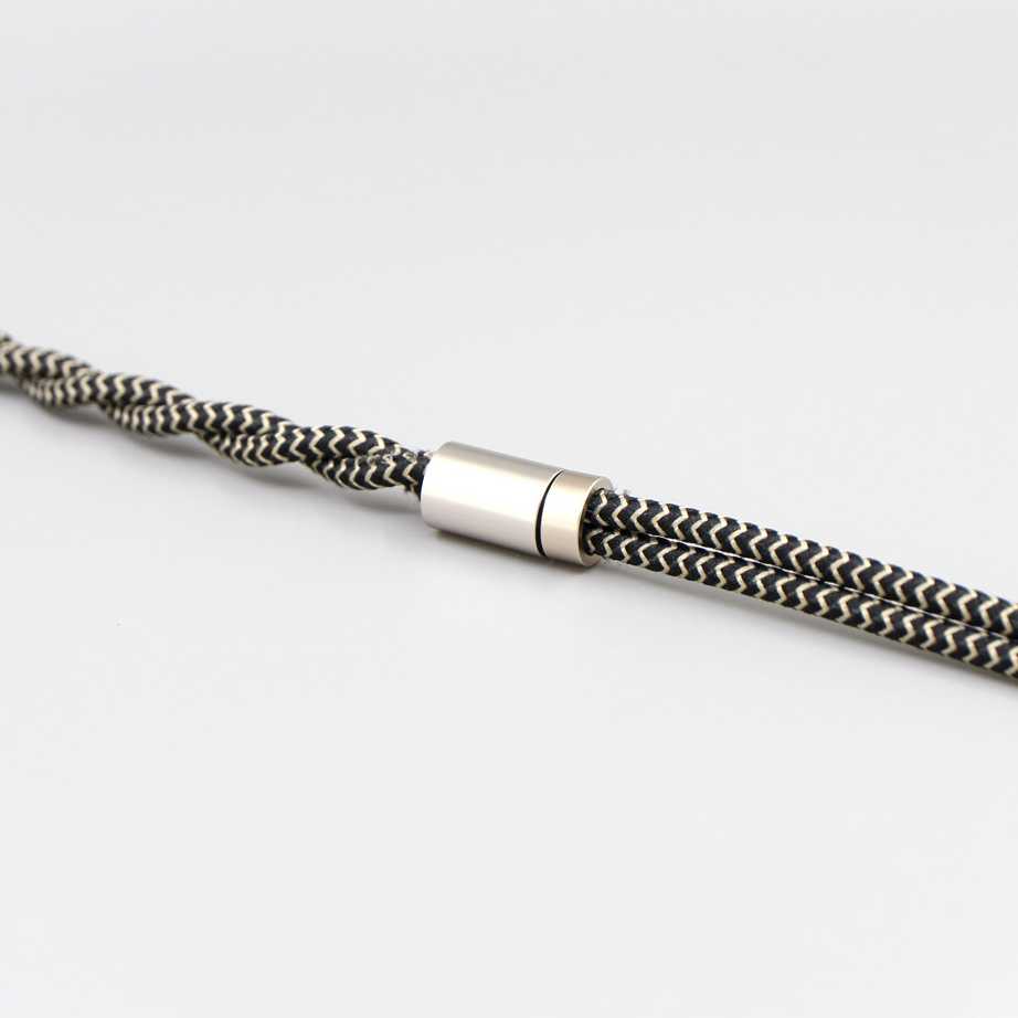 Opinie 2 rdzeń 2.8mm Litz OFC słuchawki tarcza pleciony rękaw kabel… sklep online