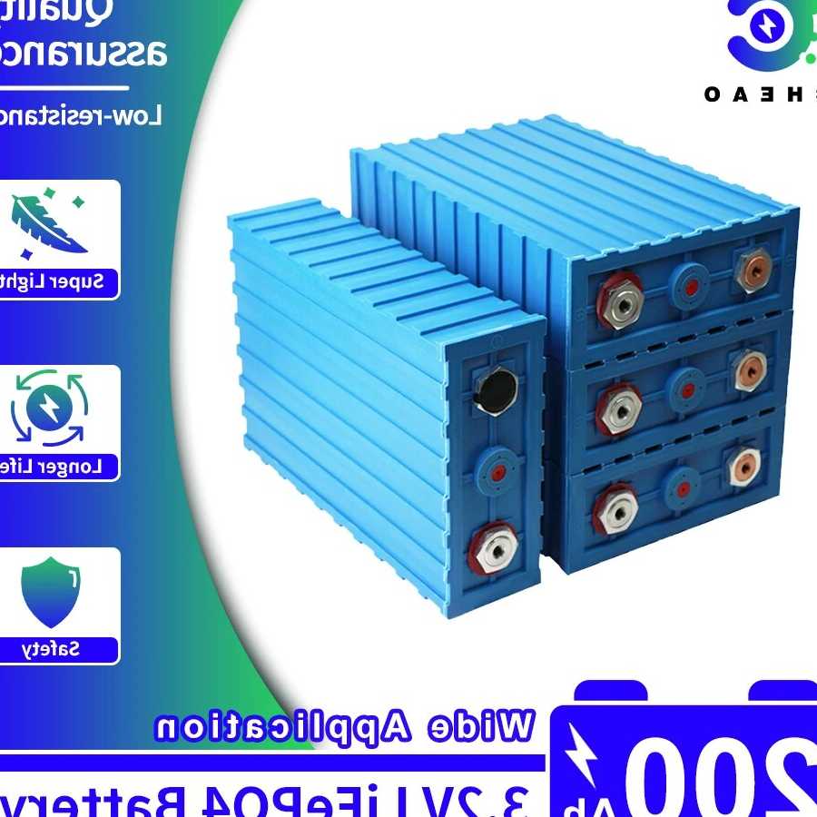 Tanio 3.2V Lifepo4 200Ah bateria DIY akumulator Batteri fosforan l…