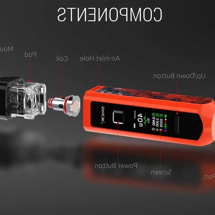 Tanio Oryginalny zestaw SMOK RPM40 40W Vape 1500mAh bateria 4.3ml … sklep
