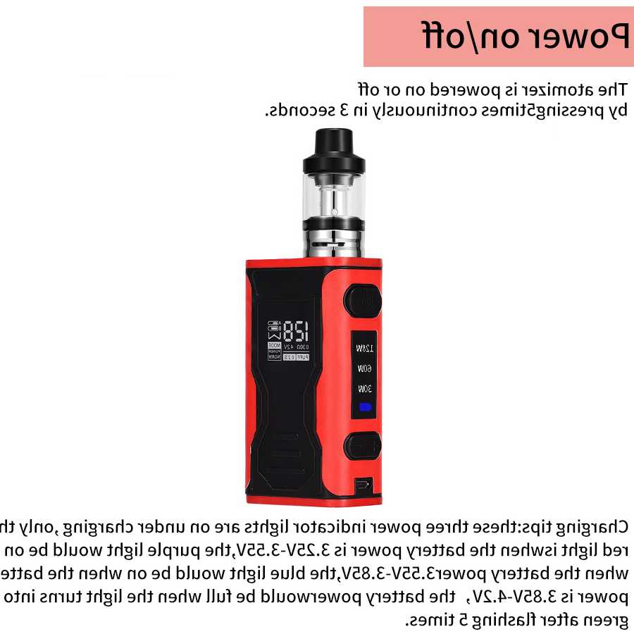 Opinie Elektroniczny vaiper M3 128w box mod zestaw do e-papierosa e… sklep online