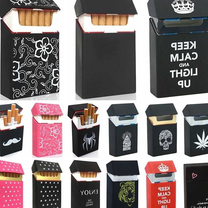 Tanio Czaszka prezent trzymaj 20 papierosów silikonowa papierośnic…
