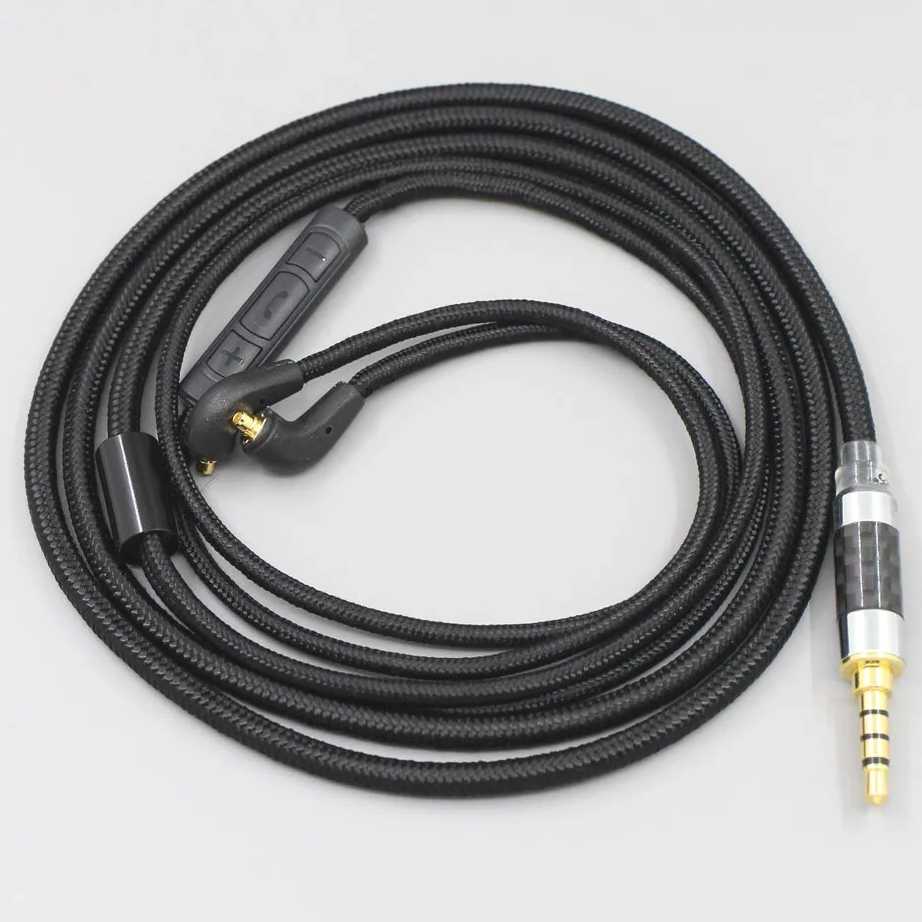 Tanio LN008014 z mikrofonem zdalnego słuchawki Nylon OFC kabel dla…